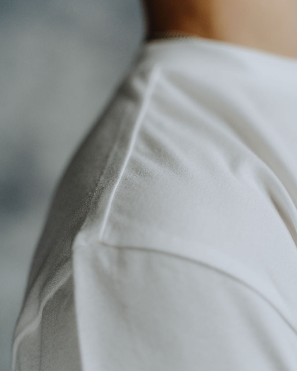 Stretch Slim Fit Cotton T-Shirt - White